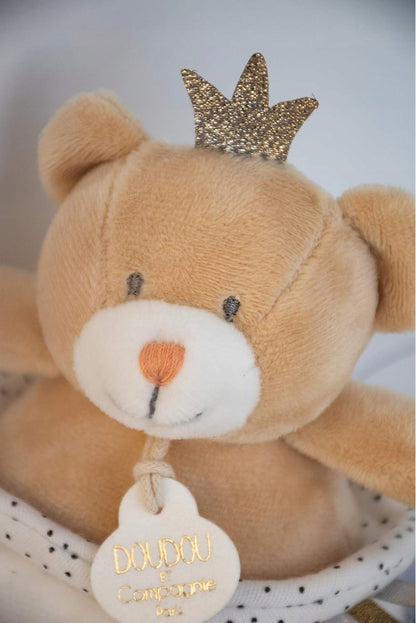 DOUDOU et COMPAGNIE przytulanka Król Miś 20 cm
