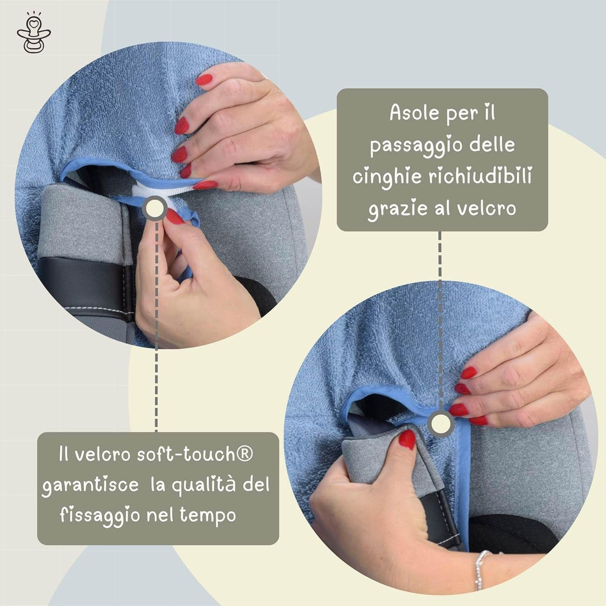 BABY IDEA κάλυμμα για κάθισμα αυτοκινήτου ΠΑΝΤΟΤΕΛΕΙΟ GR1/2/3