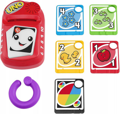 FISHER-PRICE światła muzyka frazy j. niemiecki UNO