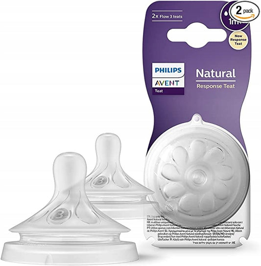 PHILIPS AVENT Natural RESPONSE θηλές 1m+ x2