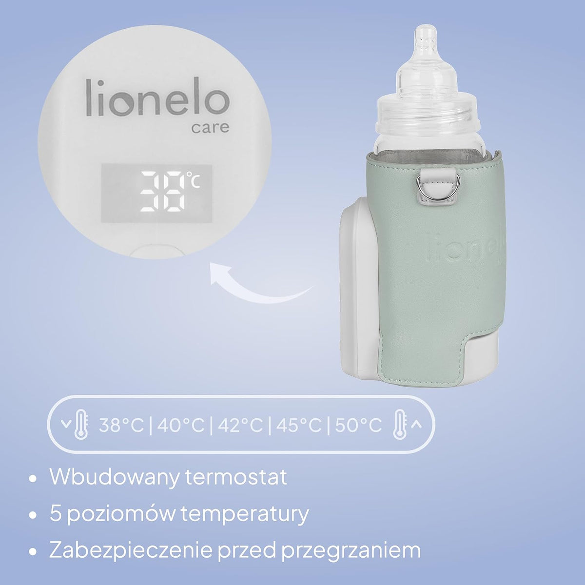 LIONELO Thermup Go Evo φορητός θερμαντήρας μπιμπερό