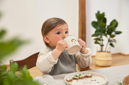 LASSIG Sippy Cup Garden Explorer kubek z ustnikiem 150 ml 6 m+