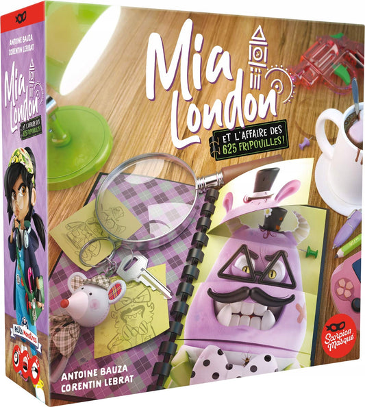 SCORPION MASQUE επιτραπέζιο παιχνίδι για 4 άτομα MIA LONDON γαλλική έκδοση
