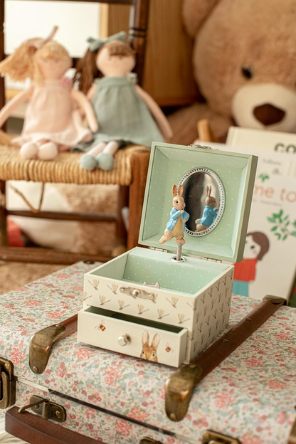 TROUSSELIER μουσική κοσμηματοθήκη με κούρδισμα 10,5 x 8,5 εκ. ΠΙΤΕΡ ΛΑΓΚΟΣ