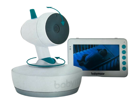 BABYMOOV Yoo Moov draadloze babyfoon met 4,3" VOX-display