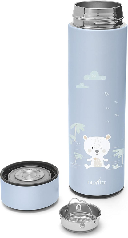 NUVITA θερμός για ζεστά και κρύα ροφήματα 500 ml με ψηφιακό θερμόμετρο LED