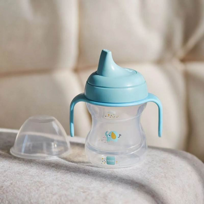 MAM Learn To Drink Cup kubek niekapek z ustnikiem 190 ml 6 m+