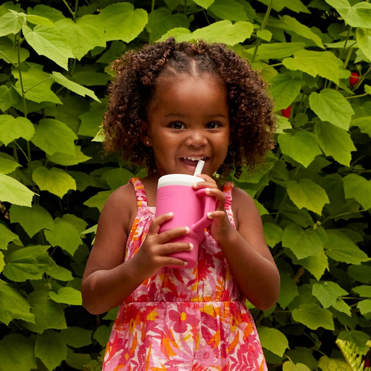 INFANTINO My 1st Tumbler σιλικόνιο εκπαιδευτικό ποτηράκι με στόμιο 266 ml 6+ μηνών