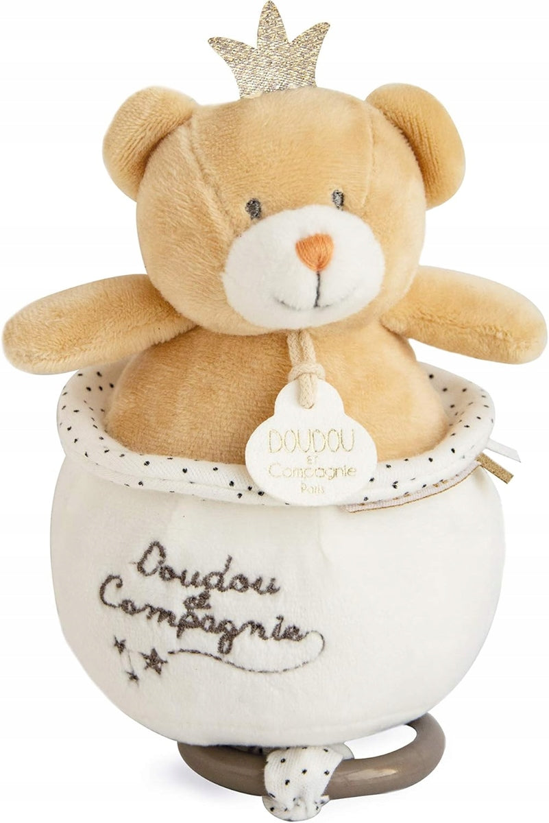 DOUDOU et COMPAGNIE Κουκλάκι αγκαλιάς Βασιλιάς Αρκούδος 20 εκ.