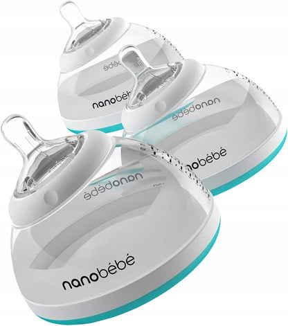 NANOBEBE σετ μπιμπερό 3 x 240