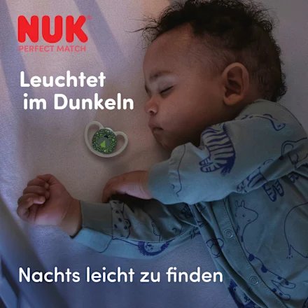 NUK Perfect Match Air Night Schnuller 18–36 Mon.