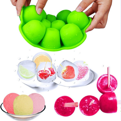 Fresh Foods Φόρμα σιλικόνης κατάψυξης τροφίμων 10 x 60 ml