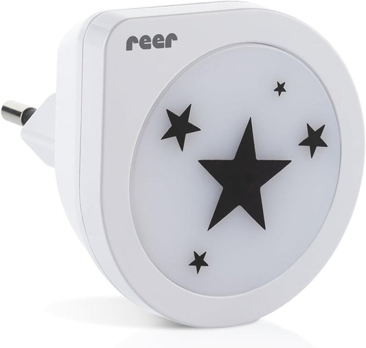 REER NightGuide Star νυχτερινό φωτάκι LED για πρίζα, αισθητήρας σκοταδιού