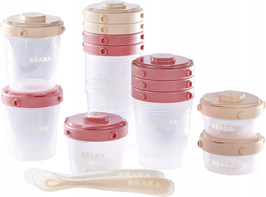 BEABA δοχεία CLIP για φαγητό 2x60, 4x120, 6x200