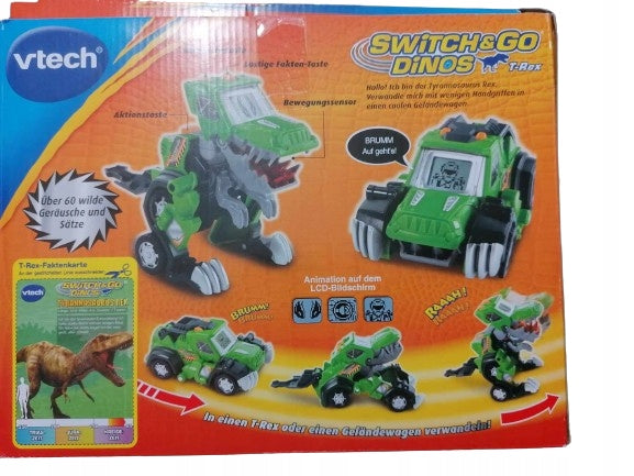 VTECH Switch&Go Dinos TRANSFORMERS j.niemiecki