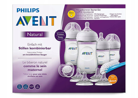 PHILIPS AVENT Flaschenset 8 Sauger Bürste 1