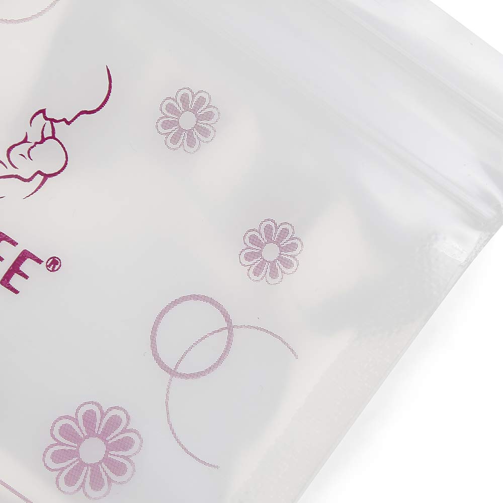 ELANEE Torebki do Przechowywania Pokarmu 20szt. bezpieczne woreczki do mleka matki BPA free