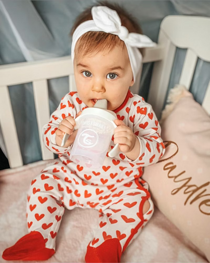 TWISTSHAKE Mini Cup kubek niekapek z ustnikiem i blenderem 230 ml 4 m+