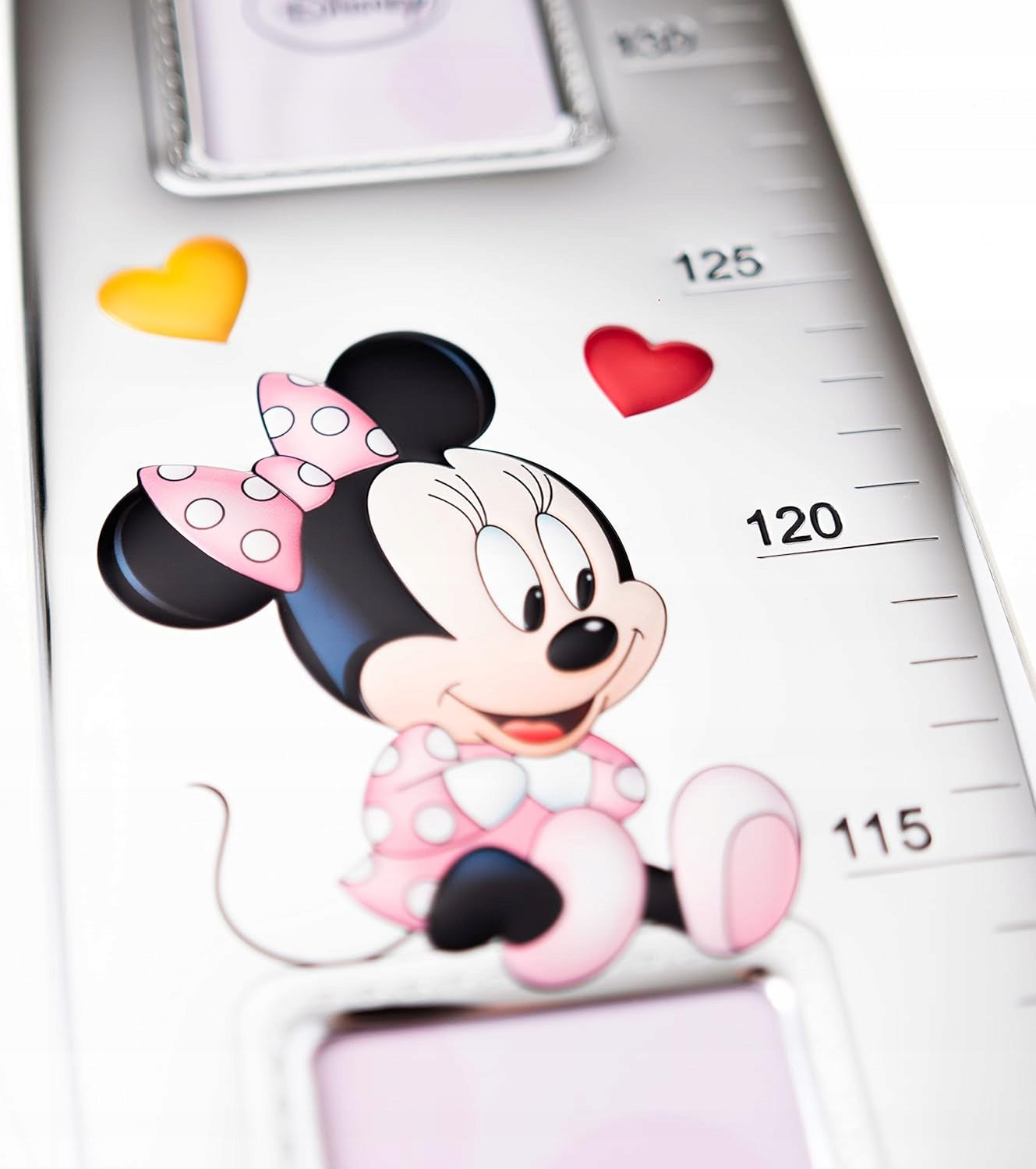 VALENTI Disney Minnie înălțime pentru măsurarea înălțimii, din argint și lemn, 140 cm