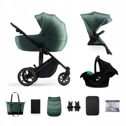 KINDERKRAFT PRIME2 PRO 3 σε 1 πολυλειτουργικό καρότσι έως 22kg + κάθισμα MINK PRO