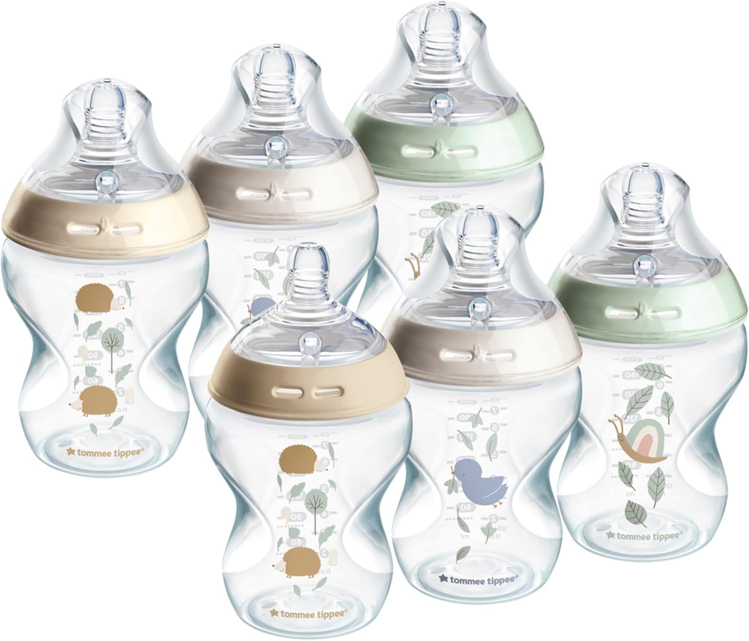 TOMMEE TIPPEE set de 6 biberoane de 260 ml ANTI-COLIC