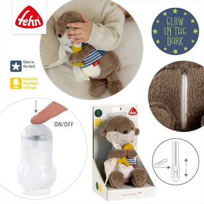 Fehn Otter night light and comforter