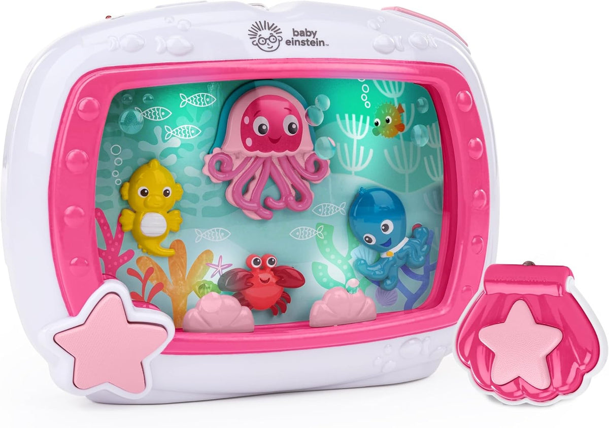 BABY EINSTEIN Θαλάσσια Όνειρα μουσικό κουτί με φώτα + τηλεχειριστήριο, 22 x 29 cm