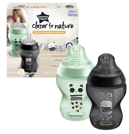 TOMMEE TIPPEE μπιμπερό closer to nature 260ml x2