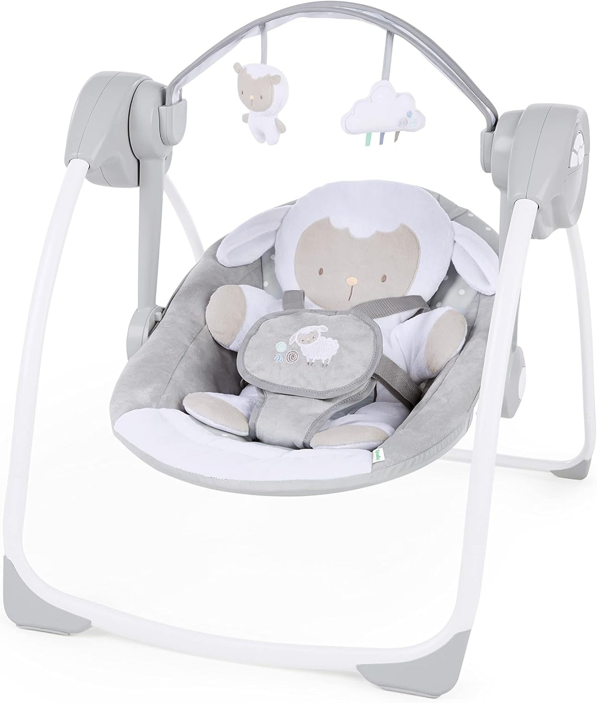 INGENUITY Comfort2GO κούνια ΗΧΟΙ ΔΟΝΗΣΕΙΣ Cuddle Lamb