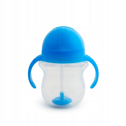 MUNCHKIN Tip&Sip kubek niekapek 6msc+ 207ml obciążona słomka
