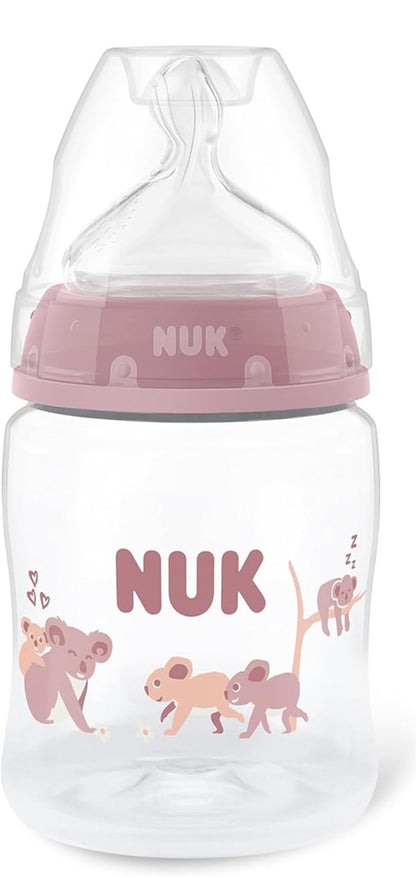 NUK First Choice butelka 150 ml smoczek S wolny przepływ 0+ KOALA
