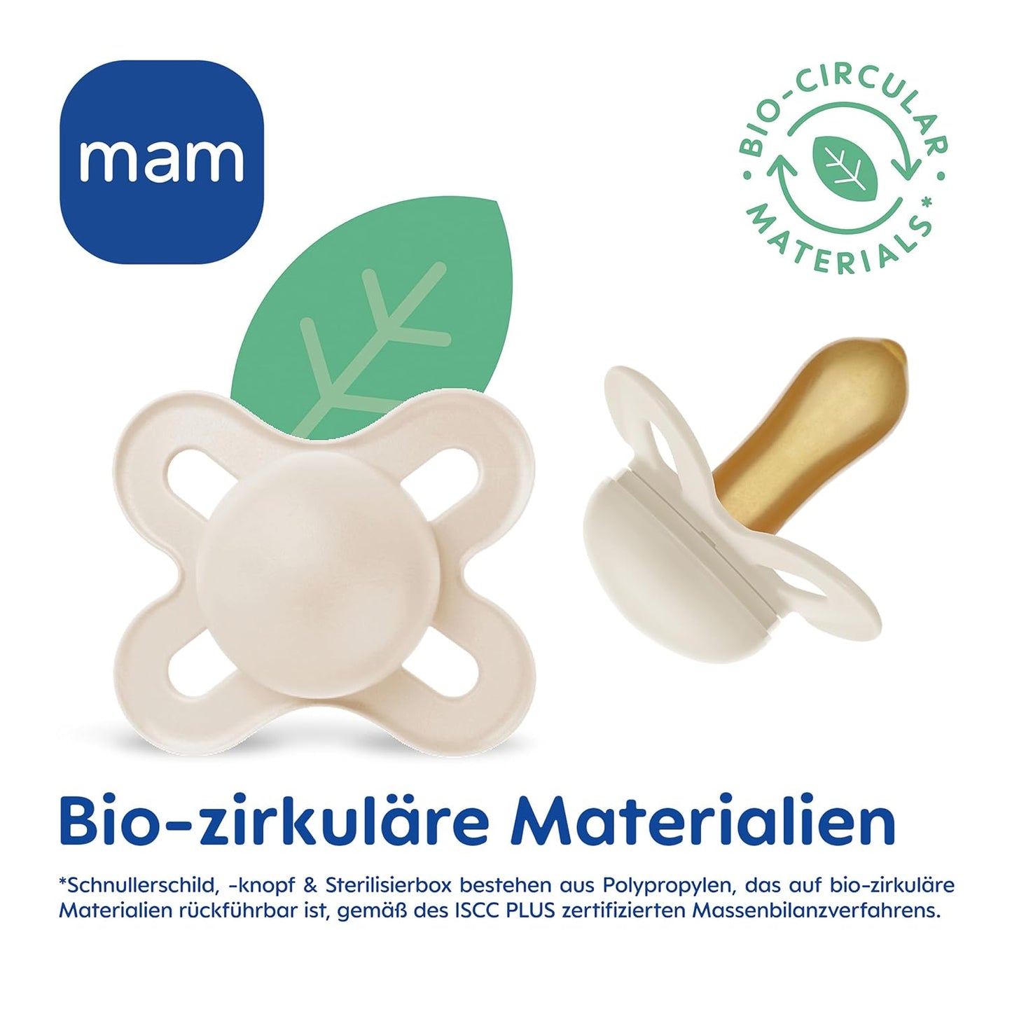 MAM Original Start latex pacifier, 4-pack, 0–2 months