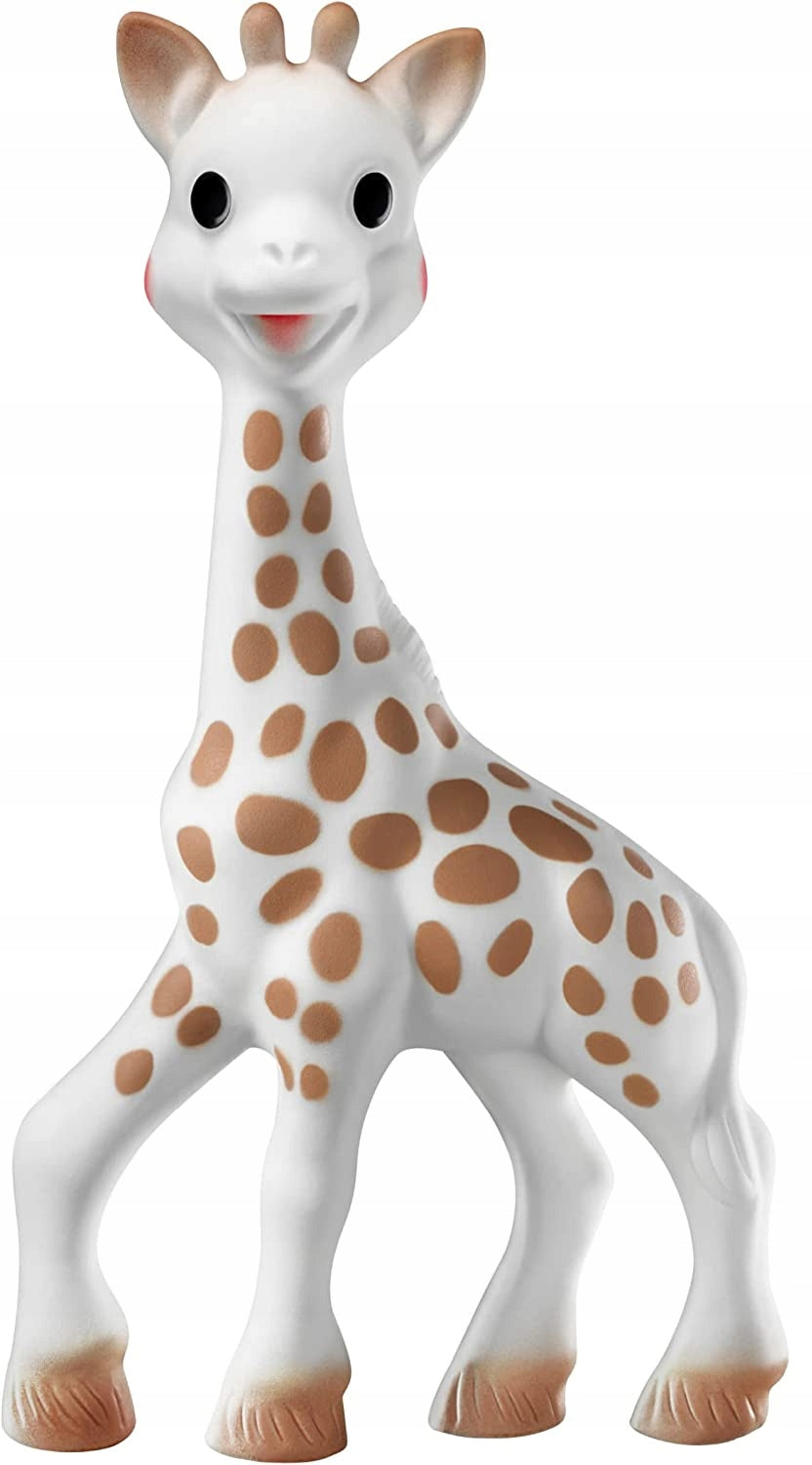 ŻYRAFA SOPHIE zestaw gryzak naturalny SO PURE 18CM + mniejszy