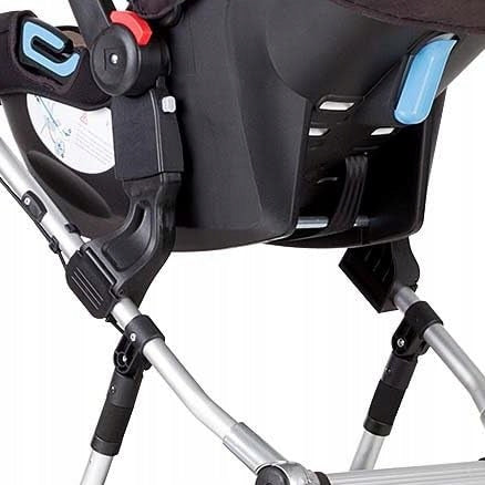 MOUNTAIN BUGGY Clip32adapters for pushchair and car seatcolour blackmaterial plasticoriginal equipmentVisually