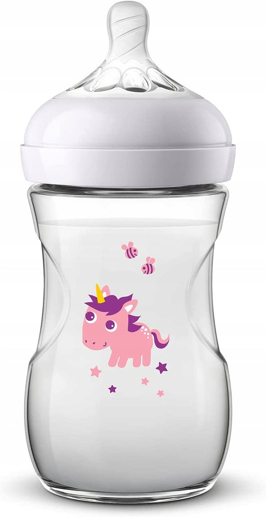 PHILIPS AVENT Natural Flasche 260 ml Sauger 1m+
