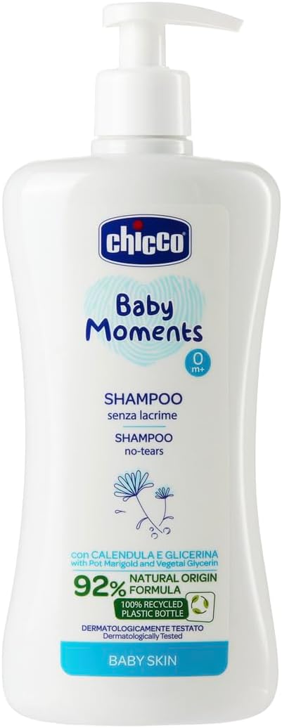 CHICCO BabyMoments σαμπουάν για μαλλιά 500 ml 0 μηνών+