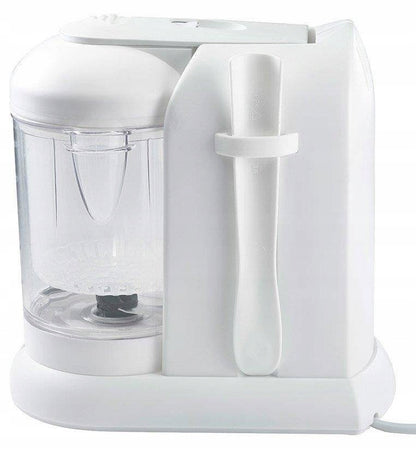 BEABA Babycook ROBOT KUCHENNY 4w1 parowar, mikser biały z szpatułką, BPA free, 1100 ml