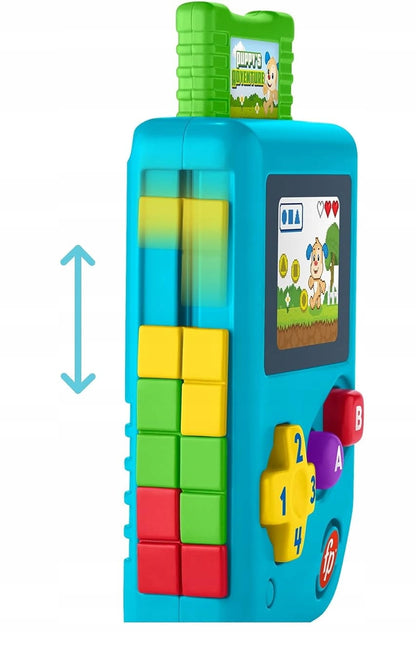 FISHER-PRICE Lil Gamer consolă retro interactivă ÎN LIMBA GERMANĂ