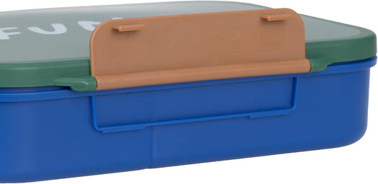 LÄSSIG Bento lunch box with compartments 17 × 21 cm Rainbow – product image 2