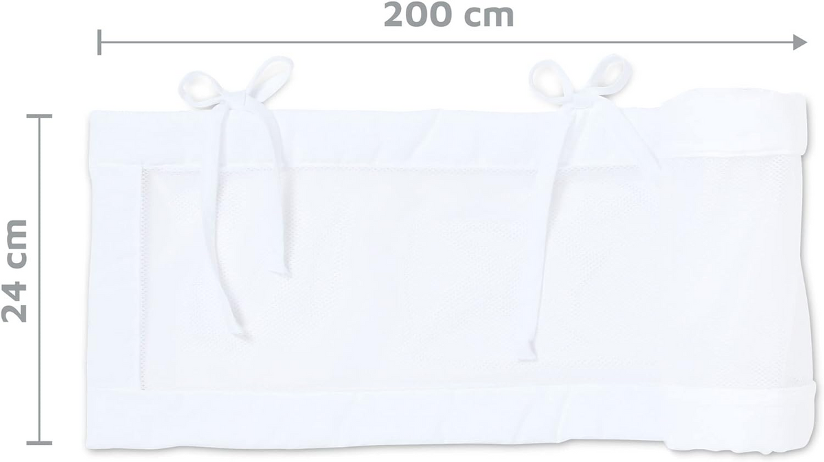 BABYBAY protector para cuna 200x24 cm