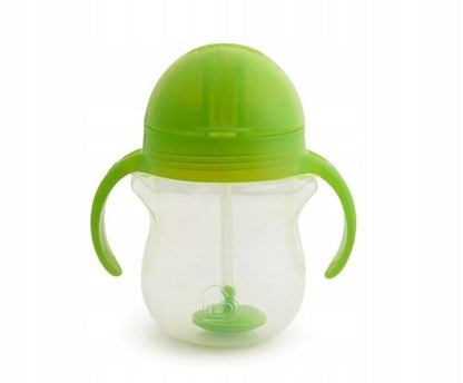 MUNCHKIN Tip&Sip kubek niekapek 6msc+ 207ml obciążona słomka