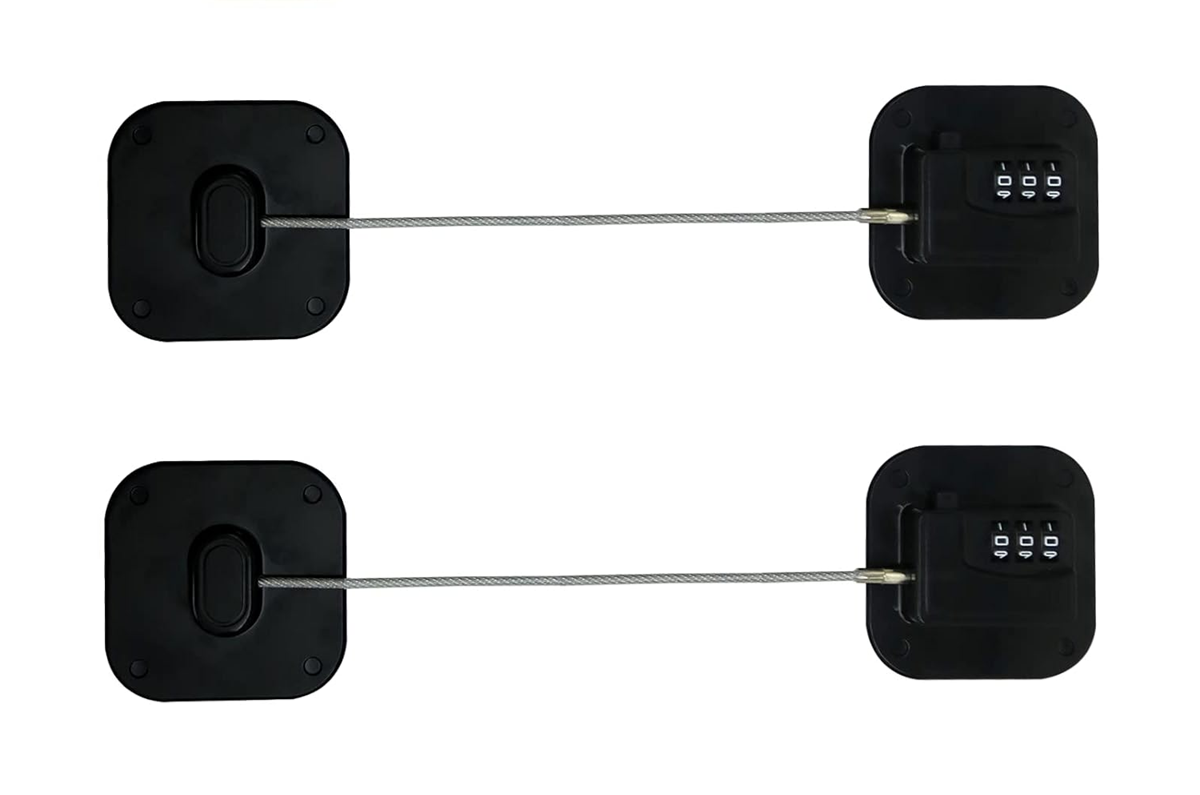 CHILD SAFETY LOCK κλειδαριά ασφαλείας με κωδικό για ντουλάπια και συρτάρια 2 τεμάχια