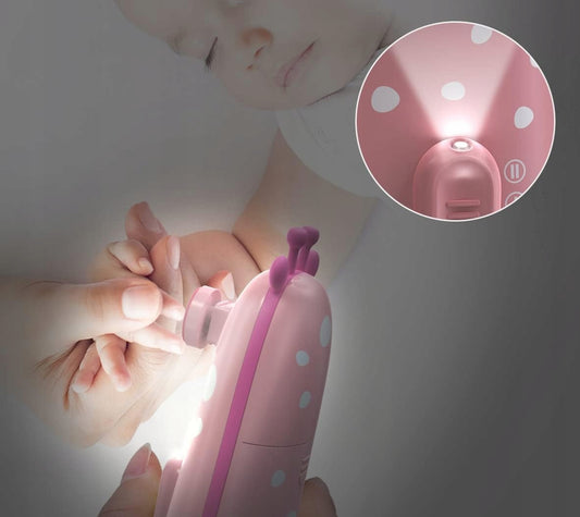 MEGAINVO lima elettrica per unghie con lampada LED 10 punte