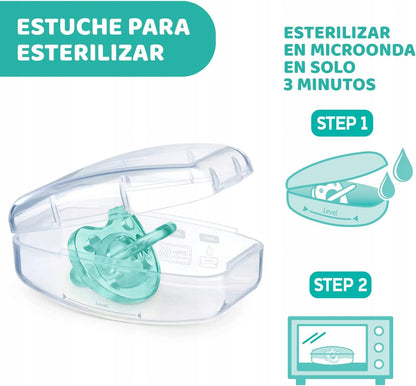 CHICCO PhysioForma SOFT smoczek x2 6-16m