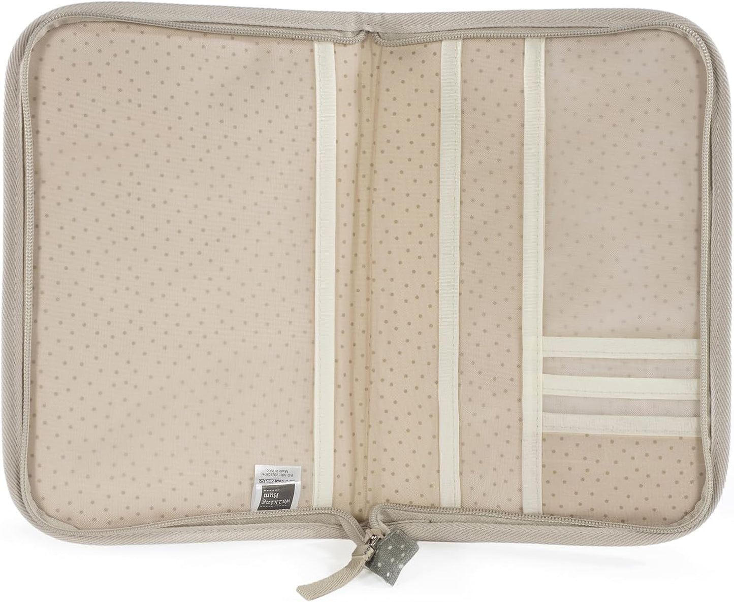 WALKING MUM Topito Poppy Moss document case