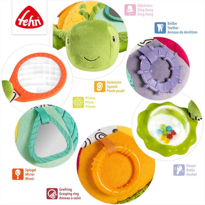 Fehn sea turtle XL sensory activity toy 3m+