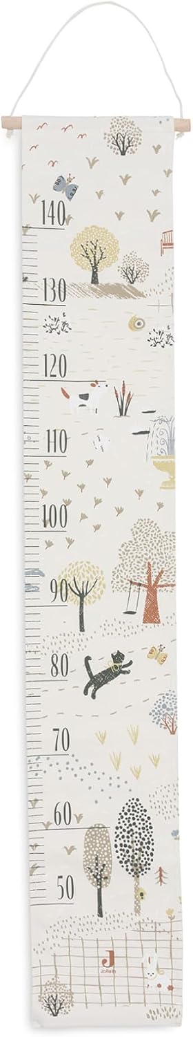JOLLEIN Tiny Park Stoff-Messlatte 50-140 cm