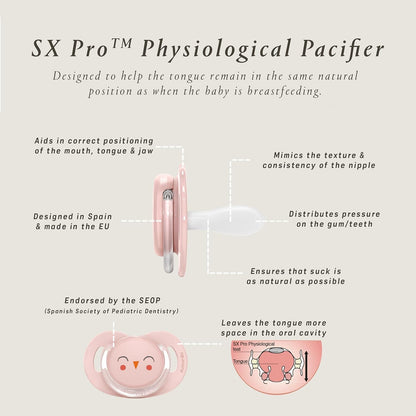 Suavinex Premium SX Pro πιπίλα σιλικόνης από 18 μηνών πράσινη