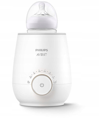 PHILIPS AVENT SCF358/00 podgrzewacz do butelek, biały, inteligentna regulacja temperatury, szybkie podgrzewanie