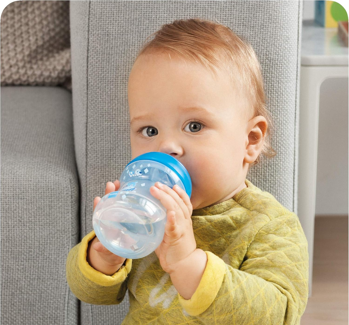 Κούπα MAM Learn To Drink Cup με στόμιο, 190 ml, κατάλληλη από 6 μηνών, αντικαταθλιπτική, ιδανική για μωρά